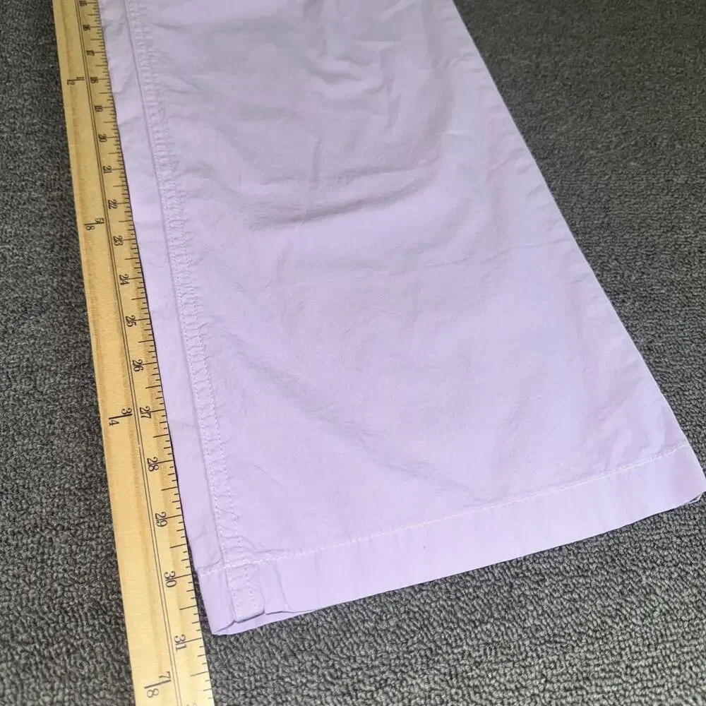 American Eagle Aerie Good Day Wide Leg Pant Women’s XS Lavender Drawstring Waist - Picture 7 of 8